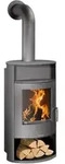 Justus | Kaminofen | Island Aqua 2.0|10 kW|Stahl Gussgrau