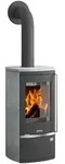 Justus | Kaminofen | Reno R | 6 kW | Stahl Gussgrau, Speckstein