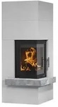 Oranier | Heizkamin | Club (W+) II | 7 kW | Sims Naturstein Grau