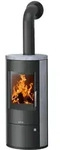 Justus | Kaminofen | Austin 7 | 7 kW | Stahl Schwarz, Speckstein