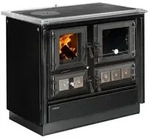 Justus | K&uuml;chenofen | Rustico-90 2.0 | 7 kW | Schwarz, rechts