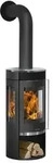 Oranier | Kaminofen | Rota Tre 2.0 | 5,5 kW | Schwarz, Top Glas