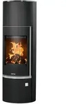 Justus | Kaminofen | Faro W+ 2.0 | 7 kW | Stahl Schwarz, Top Glas