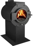 KANUK | Kaminofen Kanuk&reg; - LUTO VIII Tower | schwarz | 8 kW