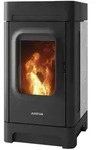 Justus | Pelletofen | Canis | 6,4 kW | Speckstein, Stahl Schwarz