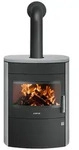 Justus | Kaminofen | Agero 2.0 | 7 kW | Stahl Schwarz, Speckstein