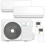 KlimaWorld Multisplit Klimaanlage Set | NEXA S5 E Duo | 2,6 kW + 2,6 kW