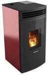 Oranier | Pelletofen | Neta | 8 kW | Anschluss oben | Bordeauxrot | 798137
