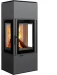 Kratki Kaminofen | Thor View | ohne T&uuml;rfeder | 8 kW | wei&szlig;er Brennraum