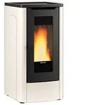 Extraflame Pelletofen | DAHIANA PLUS 5.0 EVO | 10 kW | kanal. | Elfenbein