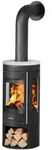 Justus | Kaminofen | Mino Trios 2.0 | 5,5 kW | Top Seidenwei&szlig;
