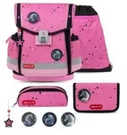 Belmil 405-78/AG/S-5, Belmil Classy Plus Schulranzenset Pink Black