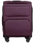 Stratic Bendigo Light+ Koffer S aubergine Koffer mit 4 Rollen Weichgep&auml;ck