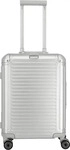 Travelite Next 4w trolley S Silber Koffer mit 4 Rollen Koffer