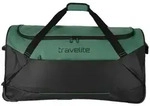 Travelite Basics Rollenreisetasche Gr&uuml;n Reisetasche mit Rollen Weichgep&auml;ck