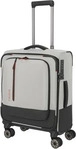 Travelite Crosslite 4w Trolley S Natur Koffer mit 4 Rollen Weichgep&auml;ck