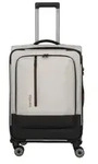 Travelite Crosslite 4w Trolley M Natur Koffer mit 4 Rollen Weichgep&auml;ck