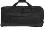 Travelite Crosslite Rollenreisetasche L Schwarz Reisetasche mit Rollen Weichgep&auml;ck