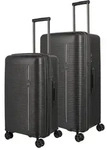 Travelite Roomer 4w L/M Schwarz Kofferset