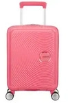 American Tourister Soundbox Mini Spinner 47/16 Sun Kissed Coral Koffer mit 4...