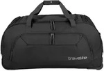 Travelite Kick Off Trolley-Reisetasche-XL Schwarz Weichgep&auml;ck