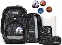 Ergobag Pack Super ReflektB&auml;r Schulranzen Set