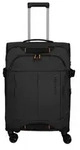 Travelite Briize Trolley M Schwarz Koffer mit 4 Rollen Weichgep&auml;ck