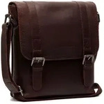 The Chesterfield Brand Adelanto Flapoverbag Brown ohne Rollen Umh&auml;ngetasche
