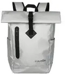 Travelite Basics Roll-Up Rucksack Plane Silver