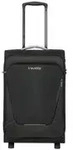 Travelite Jetpack Slim 2 Cabin Schwarz Koffer mit 2 Rollen Weichgep&auml;ck