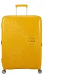 American Tourister Soundbox Spinner 80/30 Tsa Exp Golden Yellow Koffer mit 4...