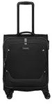 Travelite Umbria 4w Trolley S Black Koffer mit 4 Rollen Weichgep&auml;ck