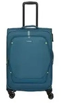 Travelite Umbria 4w Trolley M Petrol Koffer mit 4 Rollen Weichgep&auml;ck
