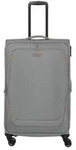 Travelite Umbria 4w Trolley L Smokey Grey Koffer mit 4 Rollen Weichgep&auml;ck