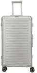 Travelite Next 4w Trolley Trunk Silber Koffer mit 4 Rollen Koffer