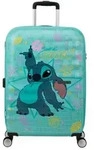 American Tourister Wavebreaker Disney Spinner 67/24 Tsa Disney Fl Stitch Flower