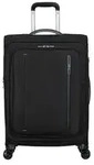 American Tourister Cloudrider Spinner M Exp Tsa Jet Black Koffer mit 4 Rollen