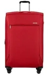 Samsonite Base Breeze Spinner 83/31 Exp Red Koffer mit 4 Rollen Weichgep&auml;ck