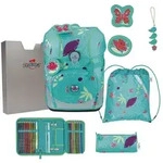 DerDieDas ErgoFlex Tiny Set Schulranzenset Butterfly Garden Schulranzen Set