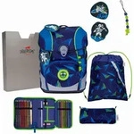DerDieDas ErgoFlex Tiny LED Set Schulranzenset Moon Mission Schulranzen Set