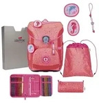 DerDieDas ErgoFlex Easy Superflash Set Schulranzenset Coral Reef Schulranzen Set