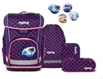 Ergobag Cubo Light PerlentauchB&auml;r Schulranzen Set