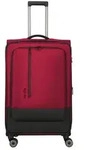 Travelite Crosslite 4w Trolley L Red Koffer mit 4 Rollen Weichgep&auml;ck