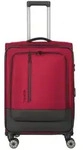 Travelite Crosslite 4w Trolley M Red Koffer mit 4 Rollen Weichgep&auml;ck