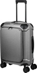 Travelite Millennium Trolley 4w S F. Pocket Silver Koffer mit 4 Rollen Koffer
