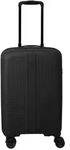 Travelite Air Stripe Trolley 4w S Slim Black Koffer mit 4 Rollen Koffer