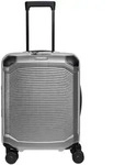 Travelite Millennium Trolley 4w S Silver Koffer mit 4 Rollen Koffer
