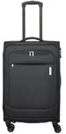 Travelite Priego Trolley 4w M Anthrazit Koffer mit 4 Rollen Weichgep&auml;ck