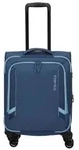 Travelite Corsiica Trolley 4w S exp. Blue Koffer mit 4 Rollen Weichgep&auml;ck