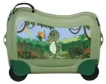 Samsonite Dream2Go Ride-On Suitcase Dino Rex Koffer mit 4 Rollen Koffer